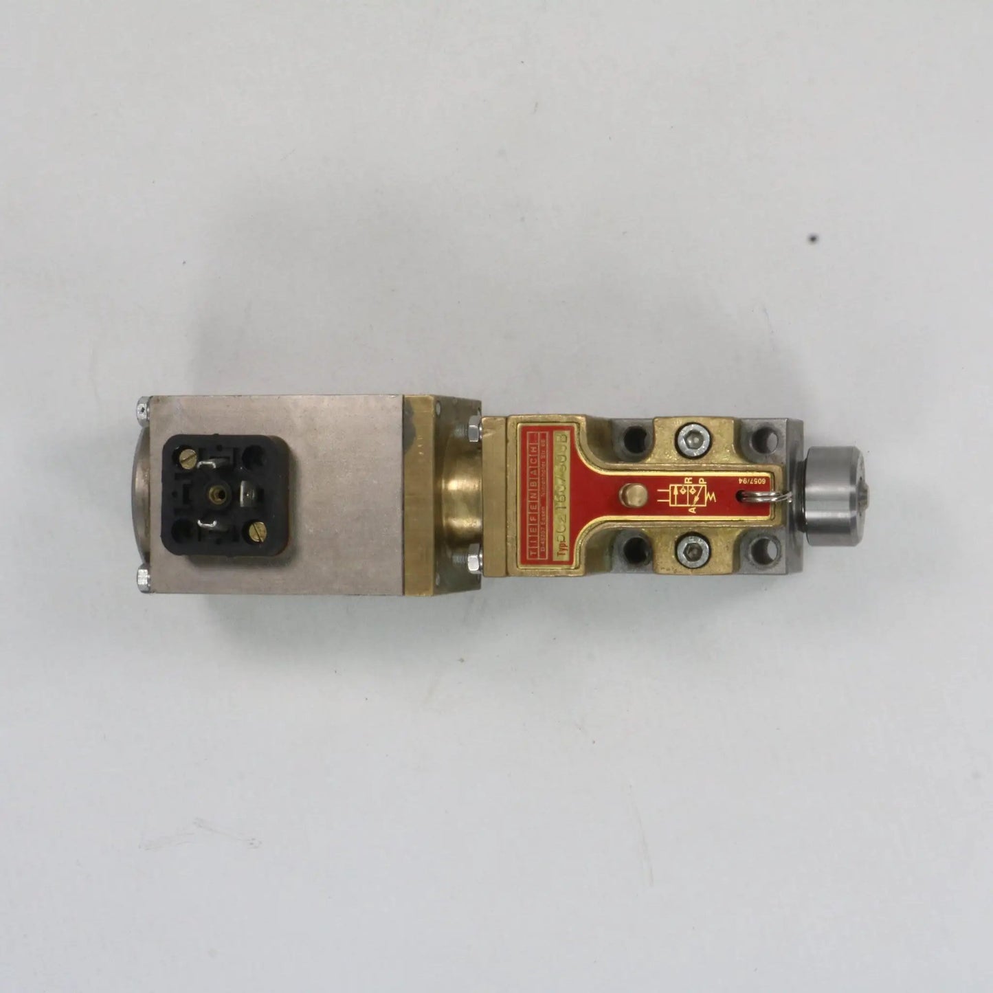 Tiefenbach Directional Solenoid Valve 502160/800B-Used Industrial Parts