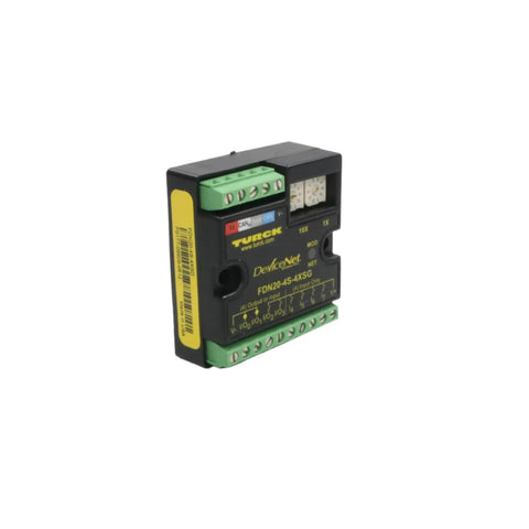Turck FDN20-4S-4XSG DeviceNet I/O Module-DeviceNet I/O Module-CC-03-03-05-6152427244209-Used Industrial Parts