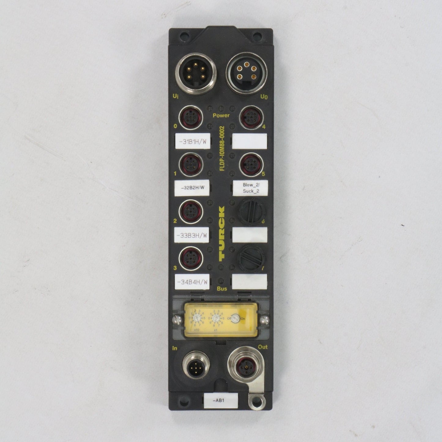 Turck Fieldbus I/O Module FLDP-IOM88-0002-Fieldbus I/O Module-Used Industrial Parts