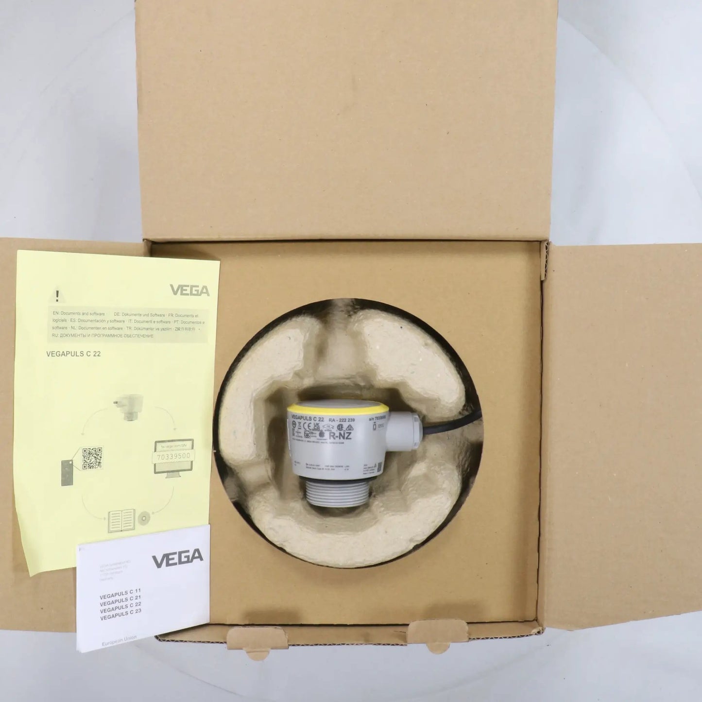 Vega Vegapuls C 22 Radar Level Sensor-Radar Level Sensor-Used Industrial Parts