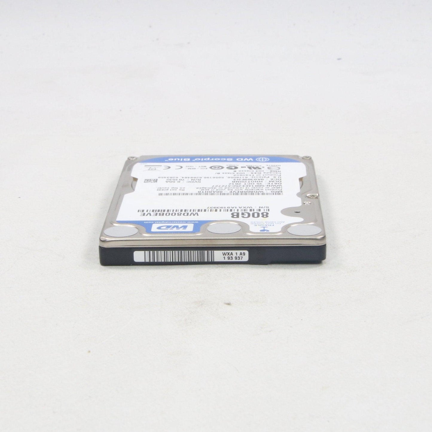 WD Scorpio Blue 80GB Hard Drive-Hard Drive-Used Industrial Parts