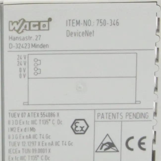 Wago 750 346 Fieldbus Coupler-Fieldbus Coupler-Used Industrial Parts