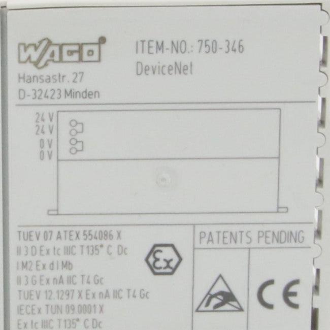 Wago 750 346 Fieldbus Coupler-Fieldbus Coupler-Used Industrial Parts