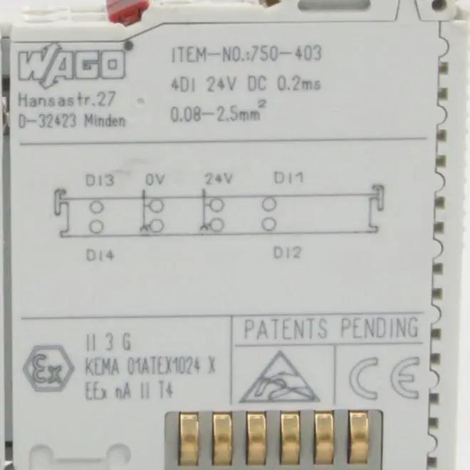 Wago 750 403 Digital Input Module-Digital Input Module-Used Industrial Parts
