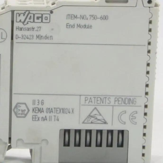 Wago 750 600 End Module-End Module-Used Industrial Parts