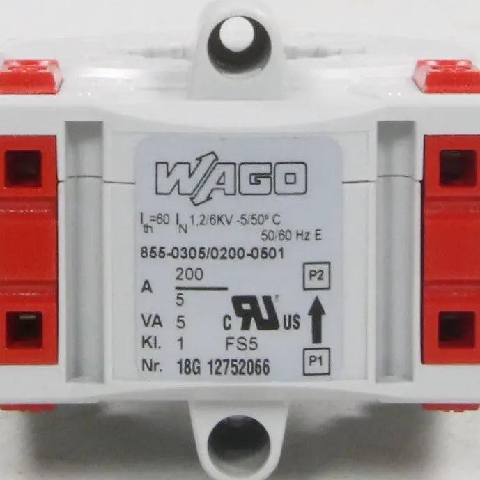 Wago 855-030/0200-0501 Plug-in Current Transformer-Plug-in Current Transformer-Used Industrial Parts
