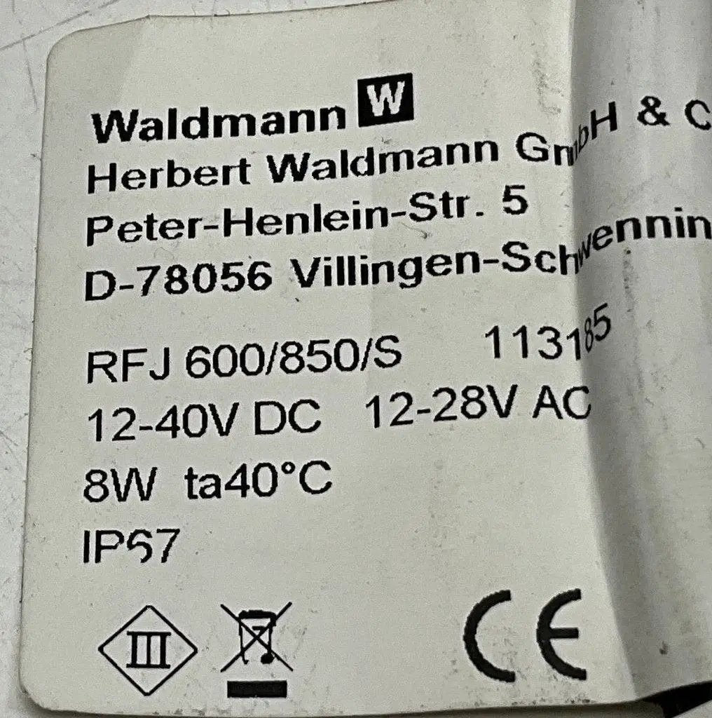 Waldmann Rocia Focus RF J 600/850/S Pivoting Head LED Light-Pivoting Head LED Light-Used Industrial Parts