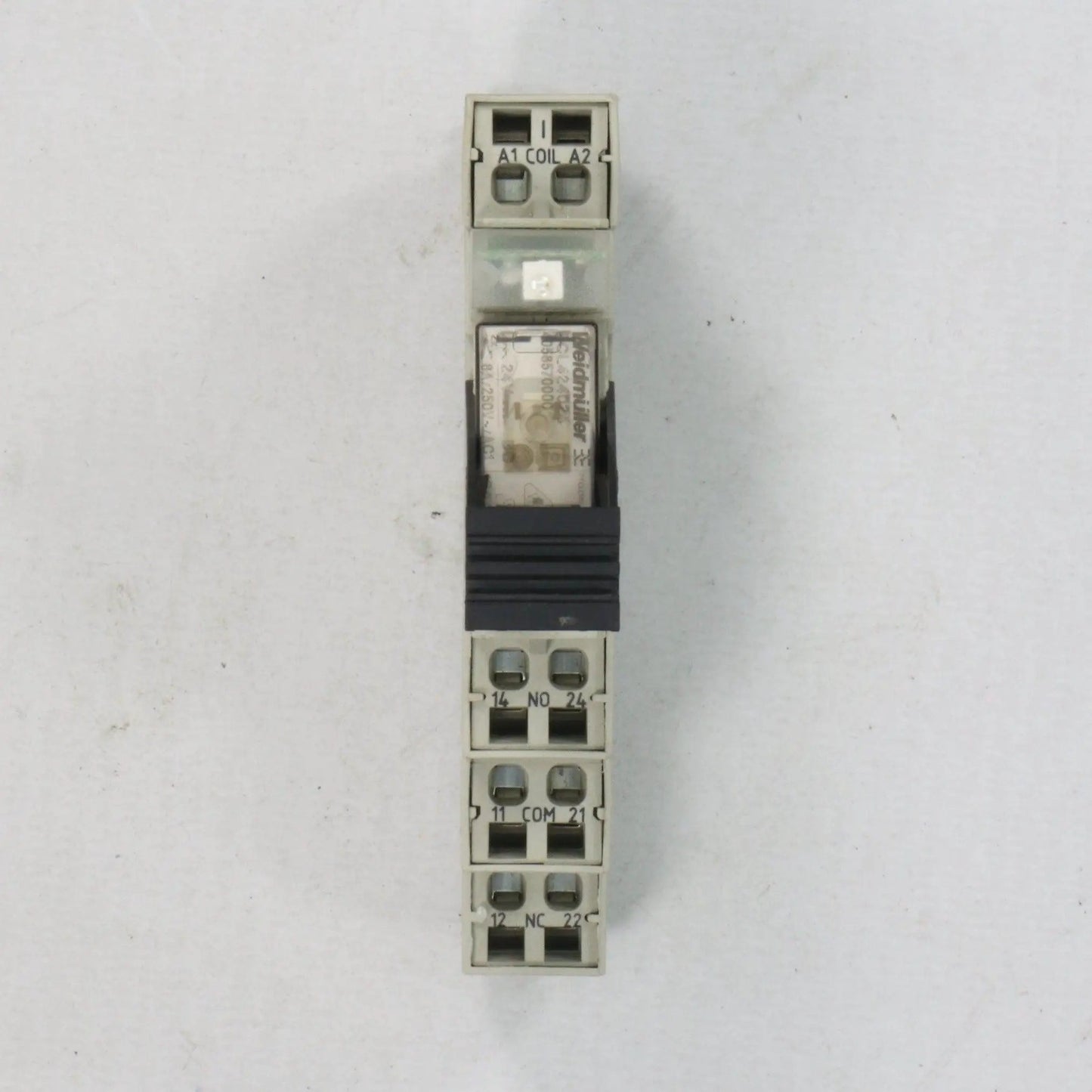 Weidmuller RCL424024 Relay / PKZ 35 Socket Assembly-Switching Relay-Used Industrial Parts