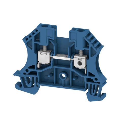 Weidmuller WDU 4 BL Feed-through Terminal Block (x98)-Feed-Through Terminal Block-01-AA-06-06-01-6152429338364-Used Industrial Parts