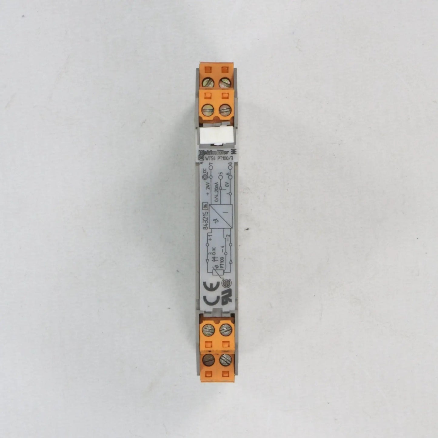 Weidmuller WTS4 PT100/3 Signal Conditioner-Signal Conditioner-Used Industrial Parts
