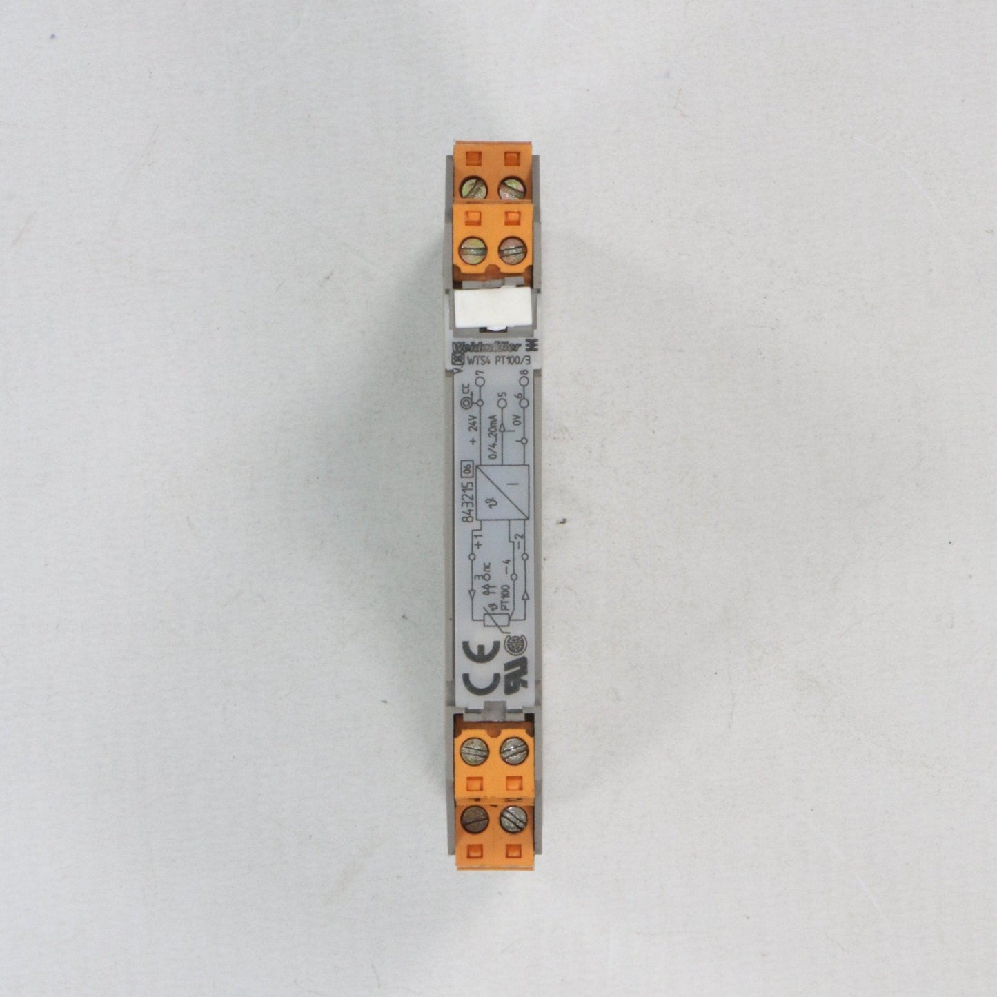 Weidmuller WTS4 PT100/3 Signal Conditioner-Signal Conditioner-Used Industrial Parts