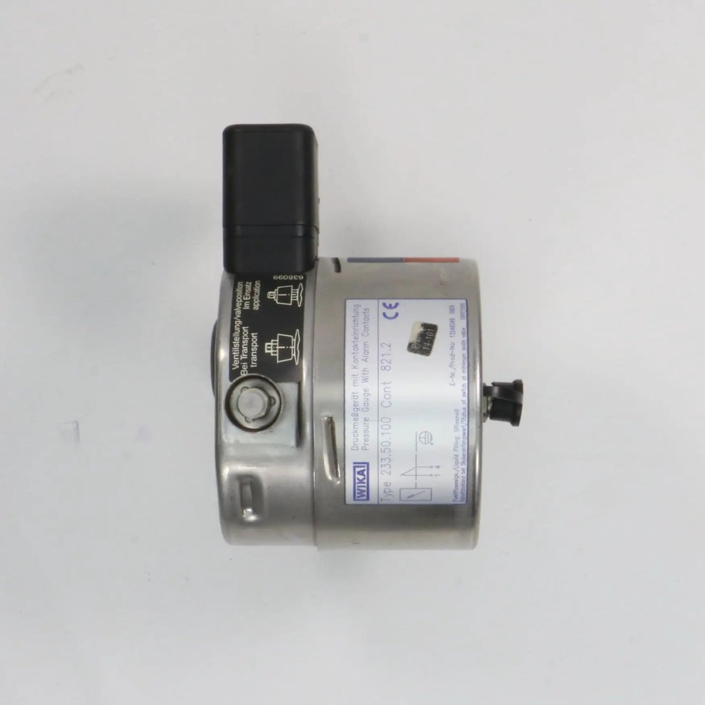 Wika 233.50.100 Manometer-Manometer-Used Industrial Parts