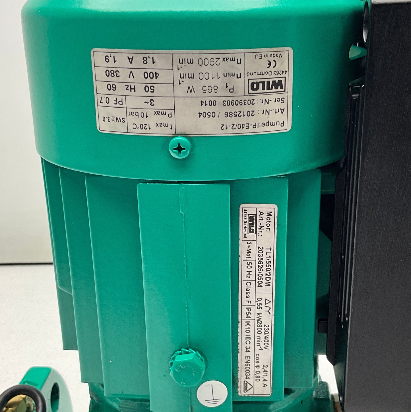 Wilo IP-E40/2-12 Circulation Pump-Circulation Pump-Used Industrial Parts