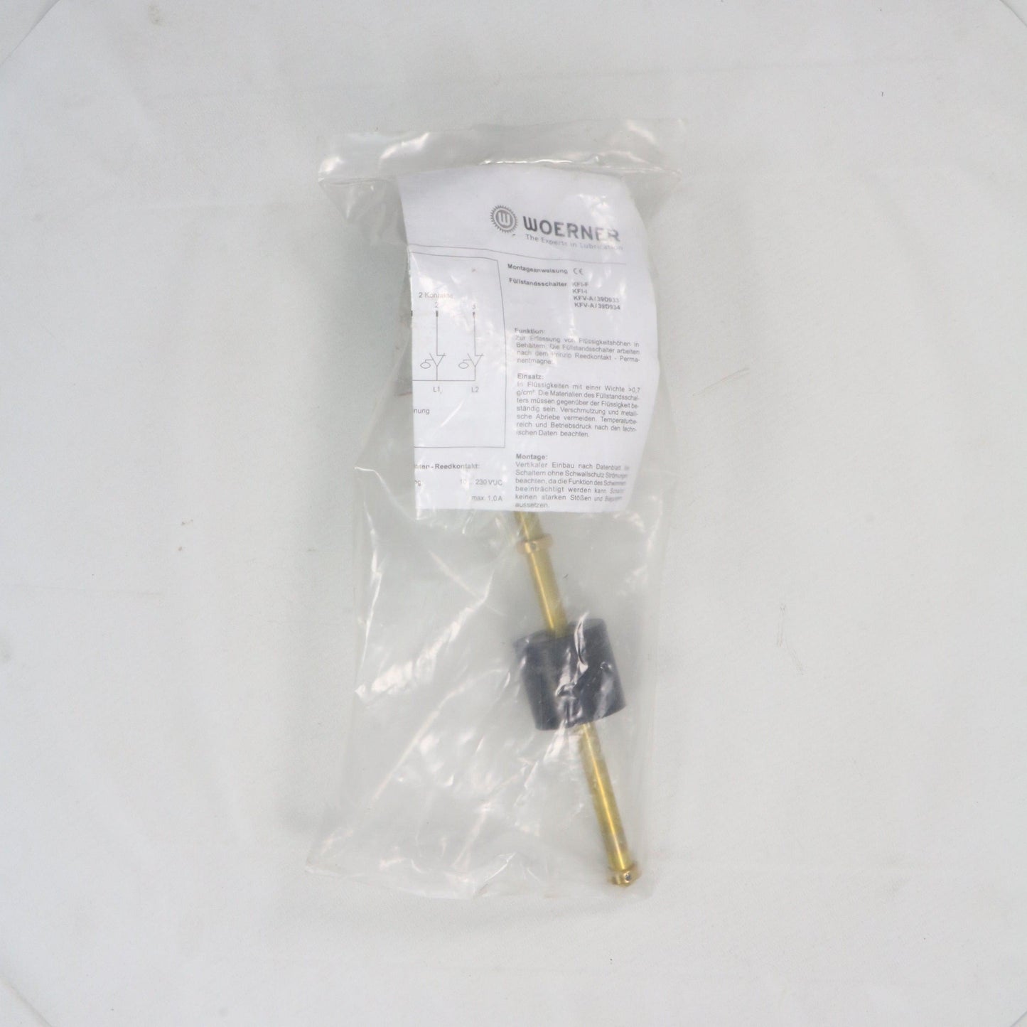 Woerner KFI-F/O/O/200/100 Float/Level Switch-Float/Level Switch-Used Industrial Parts