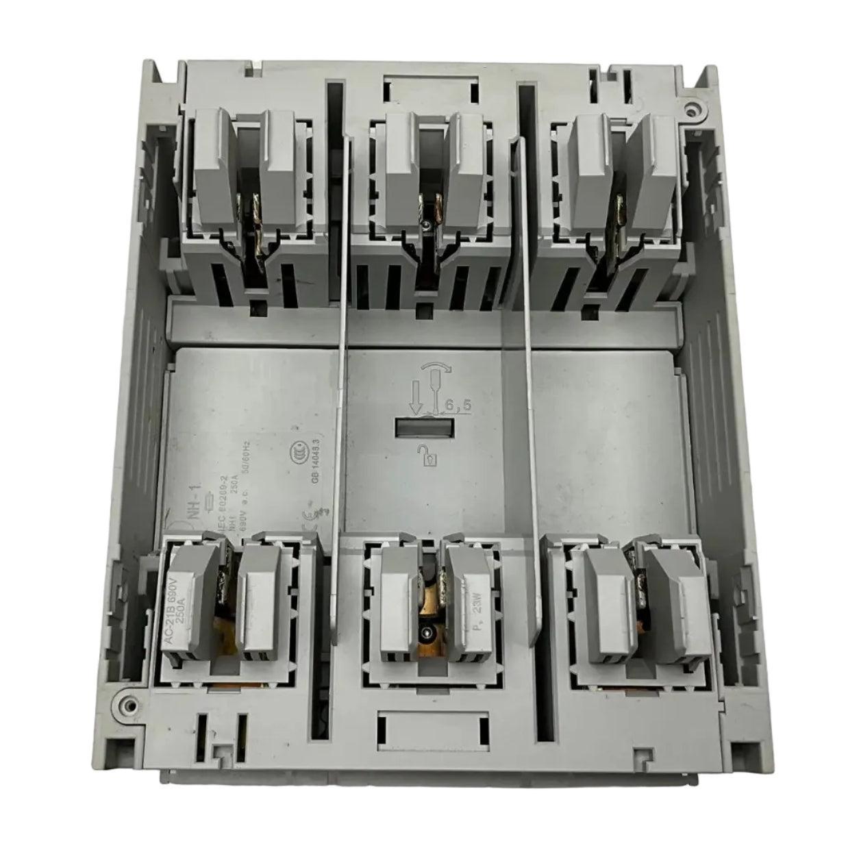 Wohner QCB-NH1 250A Fuse Switch Disconnector-Fuse Switch Disconnector-Used Industrial Parts