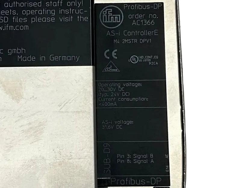 IFM Electronic AC1366 AS-i ControllerE Programmable Controller-Programmable Controller-Used Industrial Parts