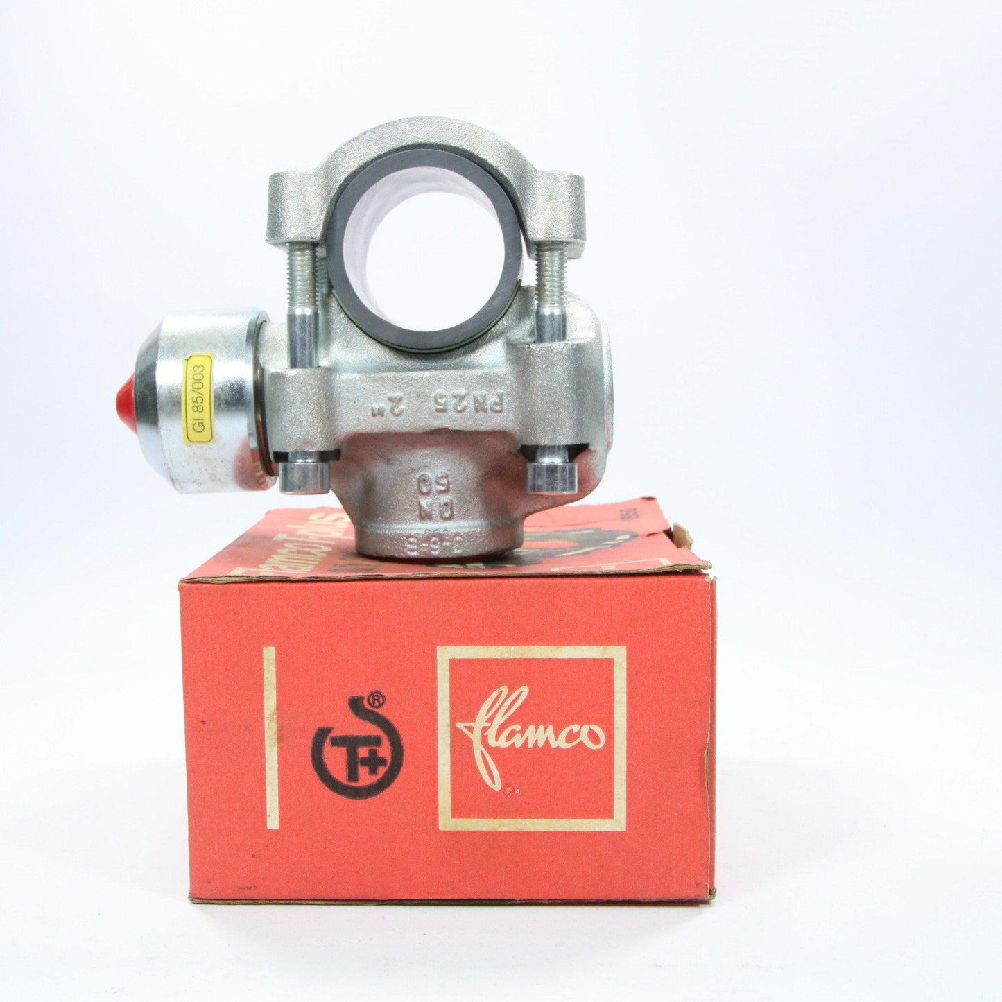 Flamco T-Plus Coupling 90350 2"x11/4x2" for steel pipe-Industrial-Used Industrial Parts