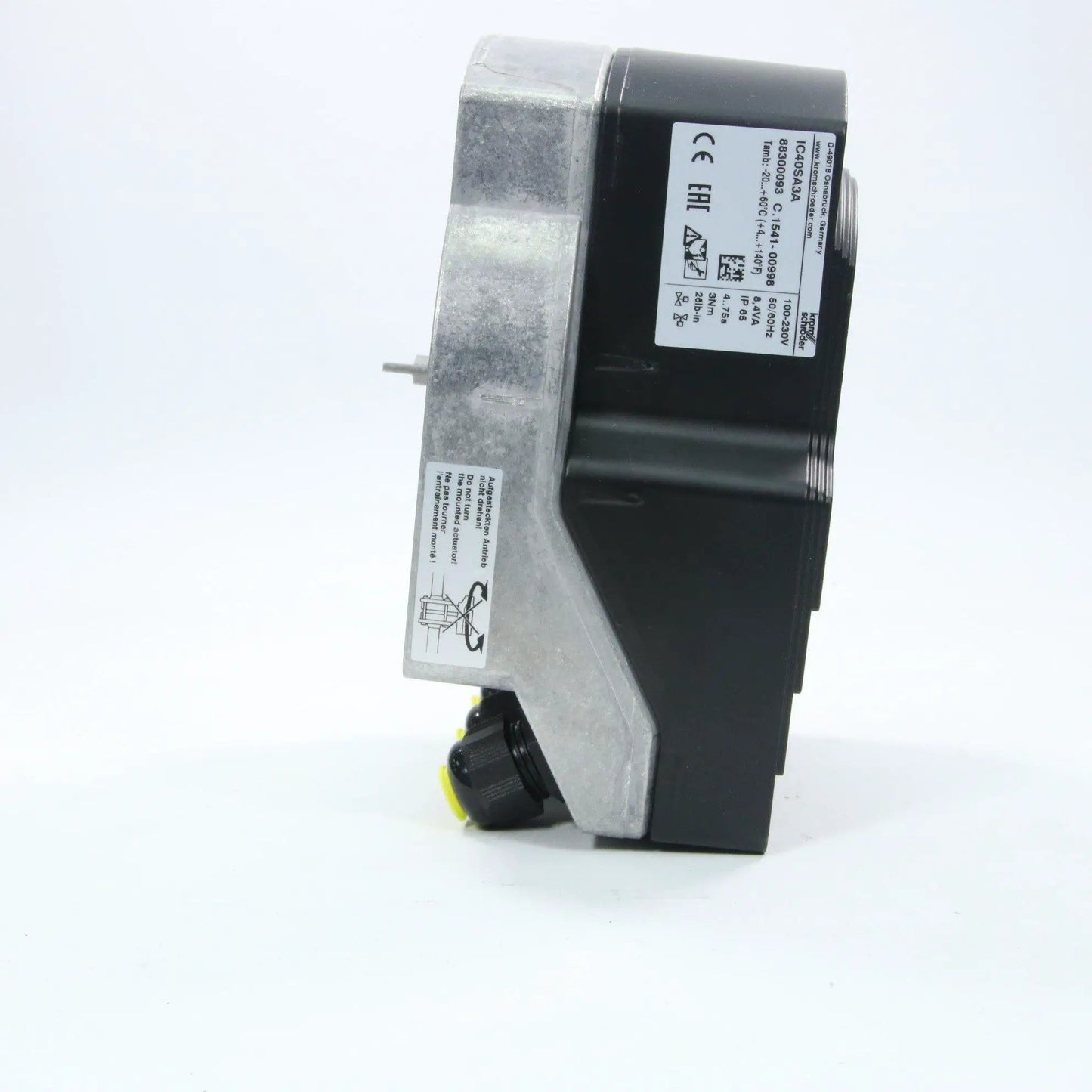 Krom Schroder Actuator IC40SA3A 88300093-Elecric Actuator-Used Industrial Parts