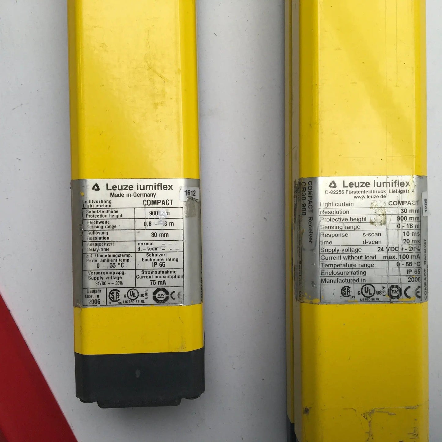Leuze CT30-900 561309 Light Curtain Transmitter-Electric Components-Used Industrial Parts