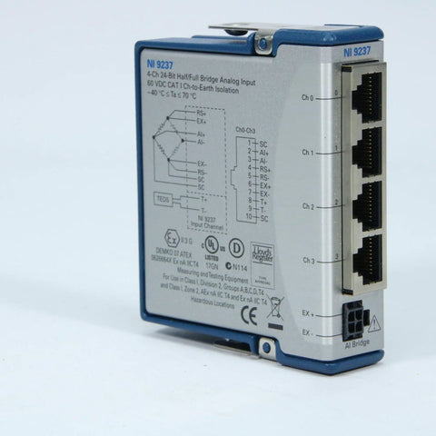 National Instruments Ni 9237 Bridge Analog Input Module-Testing and Measurement-Used Industrial Parts