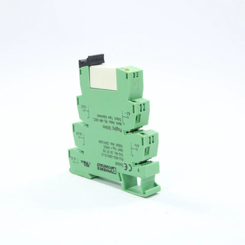 PHOENIX CONTACT PLC-BSC-24DC/21-21 RELAY BASE-Electric Components-AB-04-07-6152423467473-Used Industrial Parts