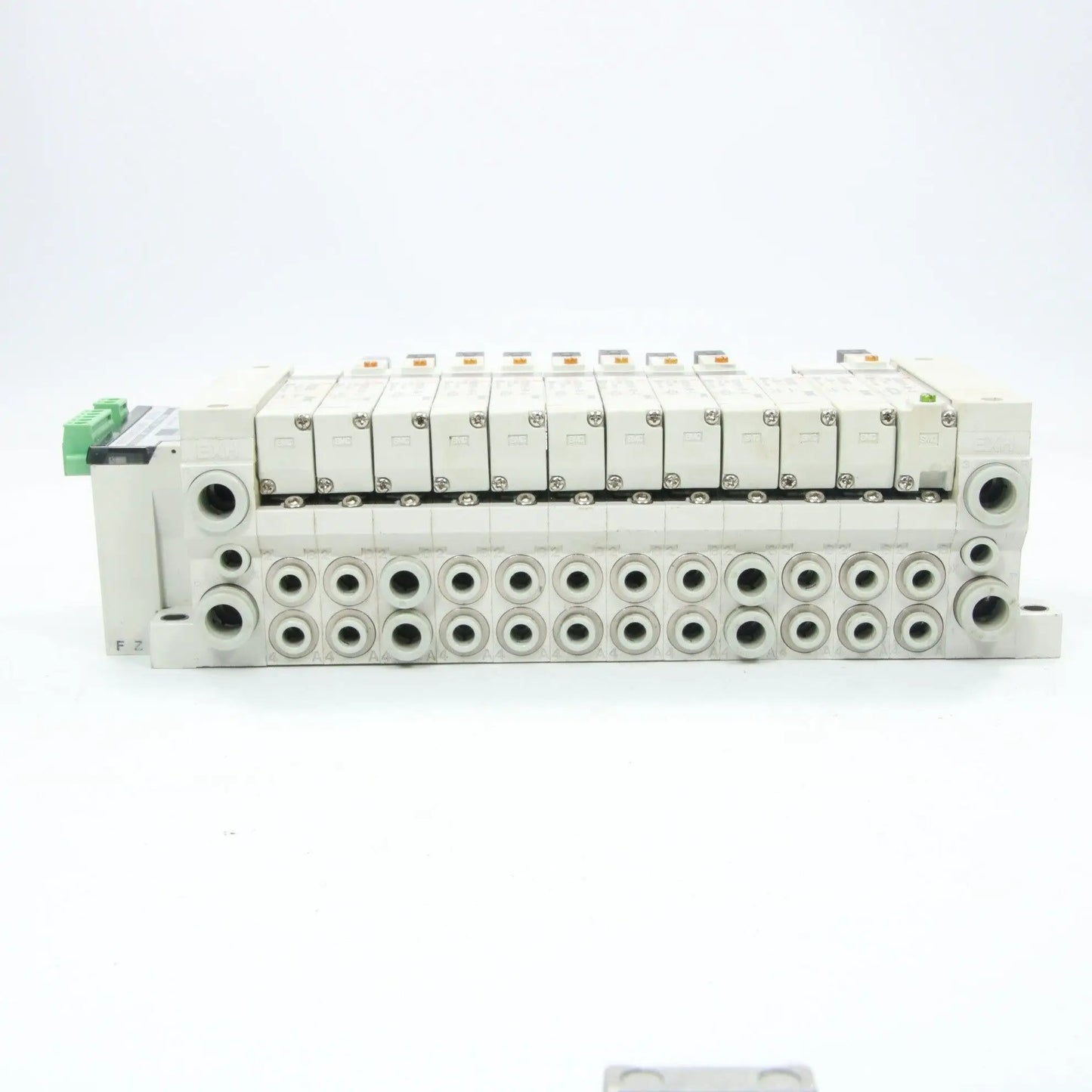 SMC Valve Block 12 station-Pneumatic-Used Industrial Parts