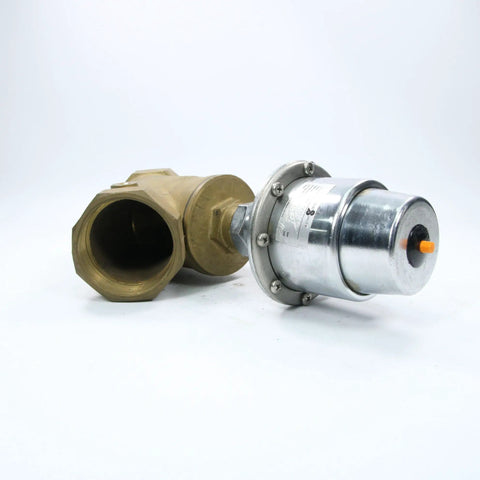 Schubert&Salzer 100 001-65 Angeld Brass Valve-Industrial-Used Industrial Parts