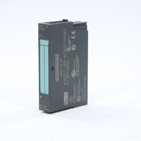Siemens 6ES7 138-4CA01-0AA0 Power Module-Power Module-Used Industrial Parts