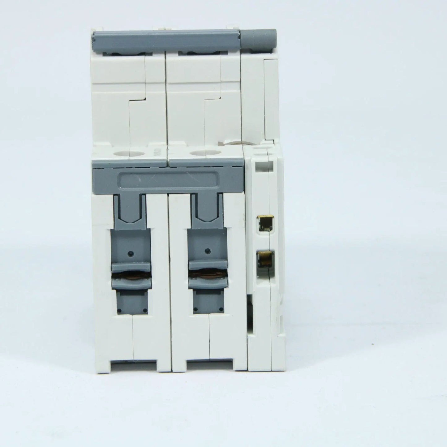 Siemens Miniature circuit breaker 400 V 6kA, 2-pole, C, 6 A, D=70 mm-Electric Components-Used Industrial Parts