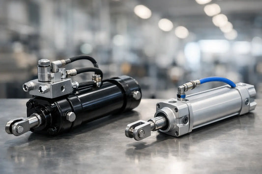 Hydraulic vs Pneumatic Actuators Compared