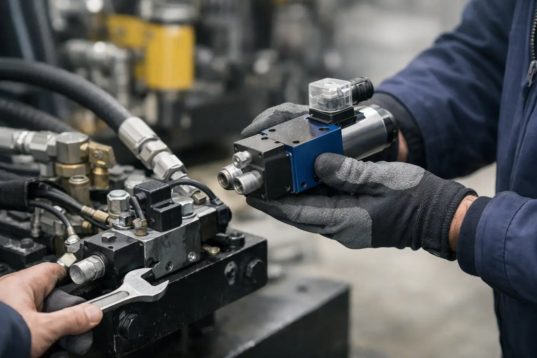 How to Replace Hydraulic Valves Safely