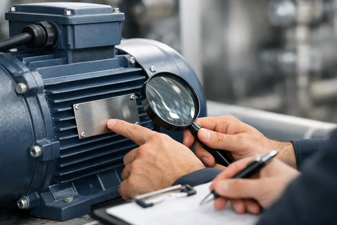 How to Identify Motor Nameplates Correctly