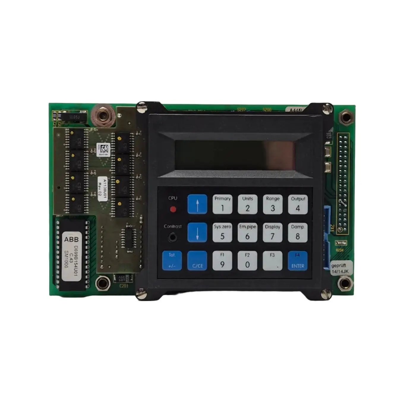 ABB 50 SM 1000 Electromagnetic Flowmeter Signal Converter Module-Electromagnetic Flowmeter Signal Converter Module-Used Industrial Parts