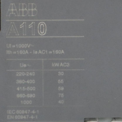 ABB A110 30 Contactor-Contactor-Used Industrial Parts