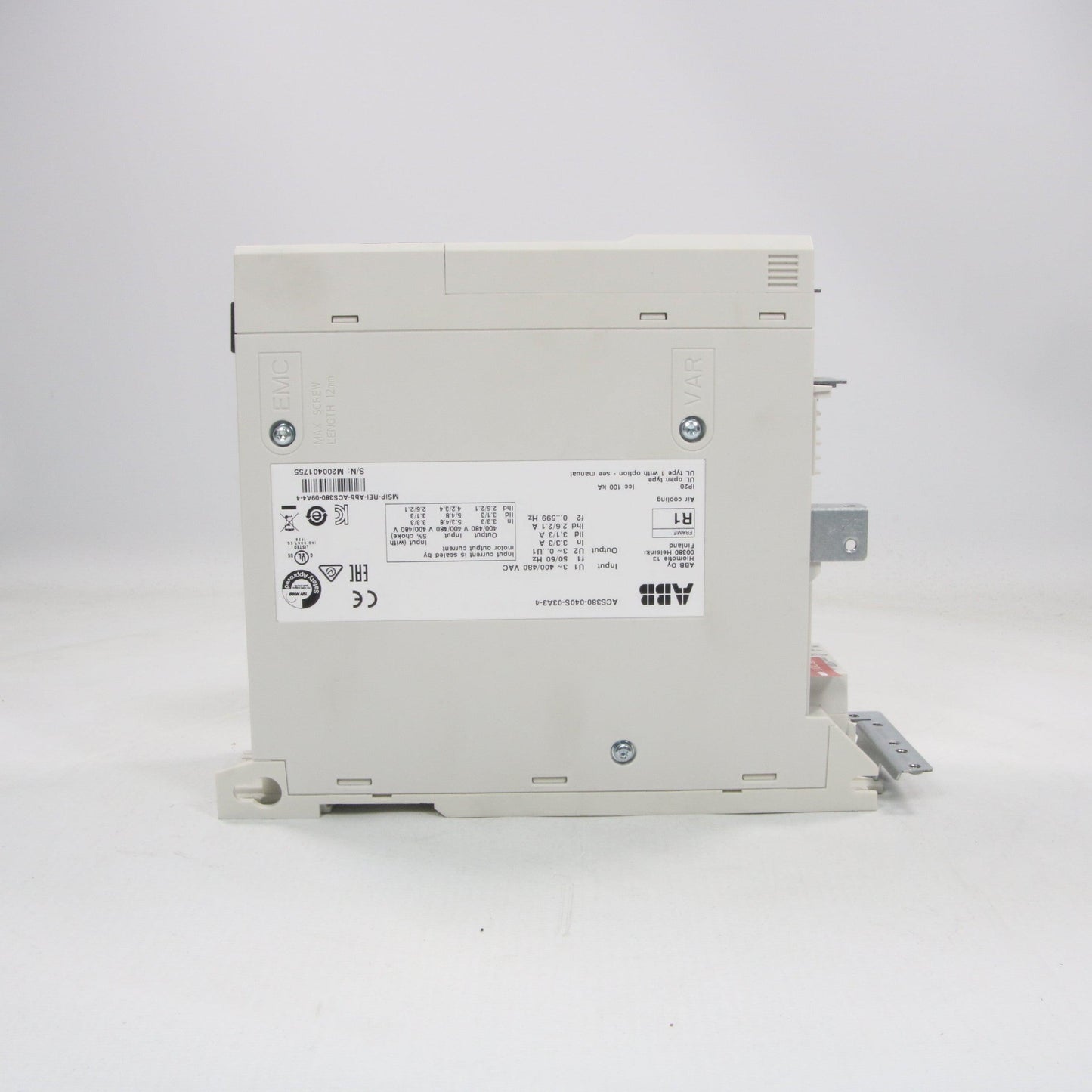 ABB ACS 380 040S 03A3 4 Machinery Drive Module-Machinery Drive Module-Used Industrial Parts