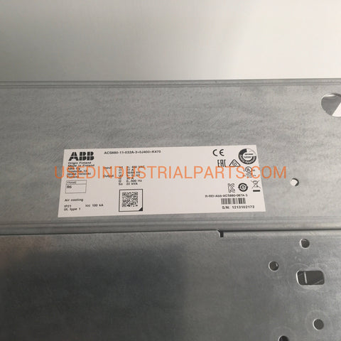 Image of ABB ACS 880 11 032A 3 Regenerative Single Drive-Regenerative Single Drive-EA-02-02-Used Industrial Parts