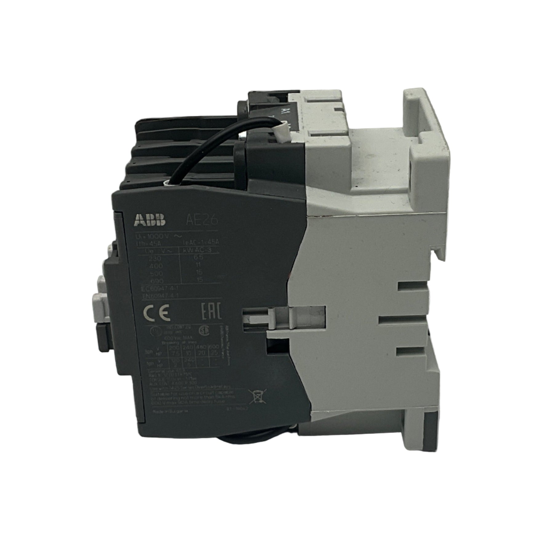 ABB AE26-30-00 24V DC Contactor-Contactor-Used Industrial Parts