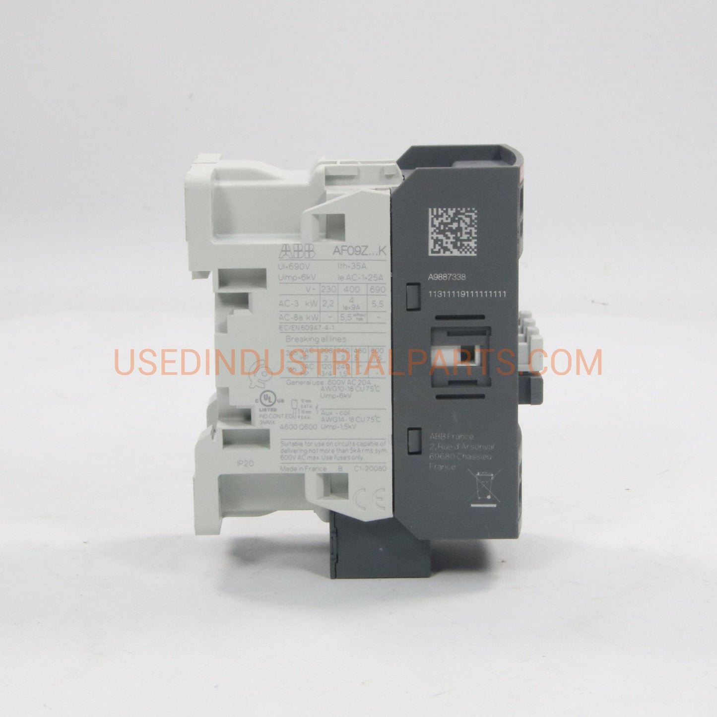 ABB AF09Z 30 10K 21 Contactor-Contactor-CA-06-02-04-Used Industrial Parts