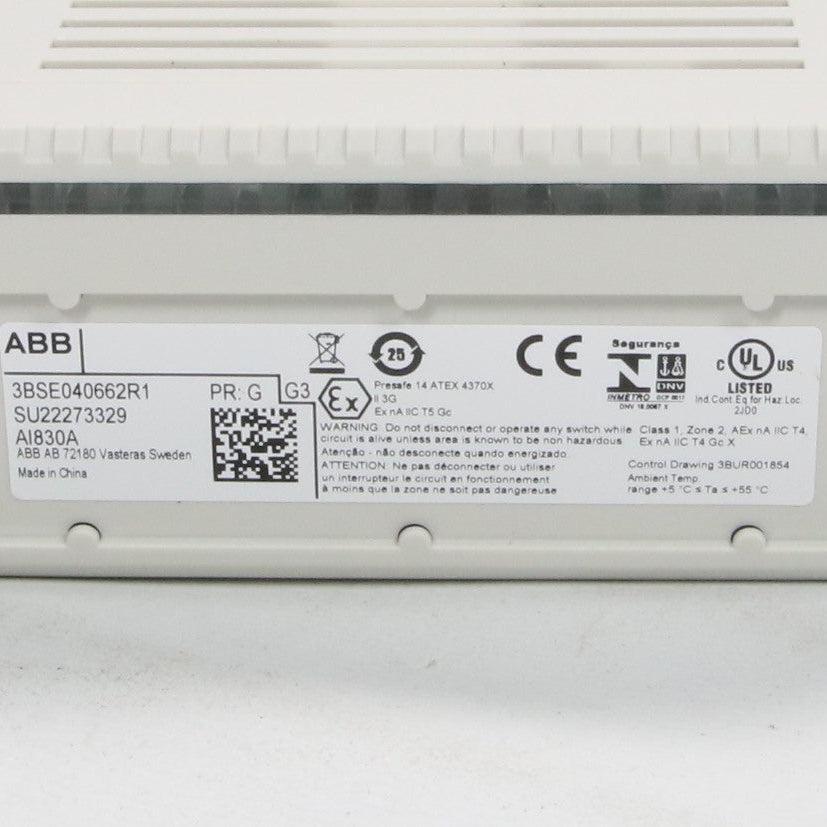 ABB AI 830A Analog Input Module-Analog Input Module-Used Industrial Parts