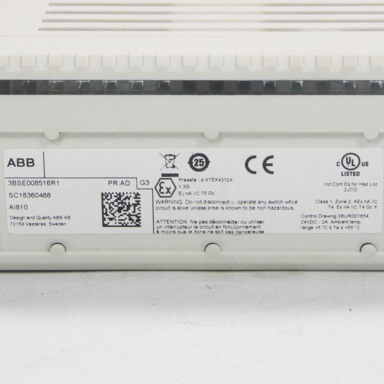 ABB AI810 AI810V2 Analog Input Module-Analog Input Module-Used Industrial Parts