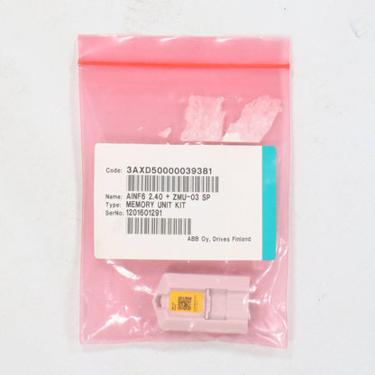 ABB AINF6 2.40 + ZMU-03 SP Memory Unit Kit-Memory Unit Kit-Used Industrial Parts