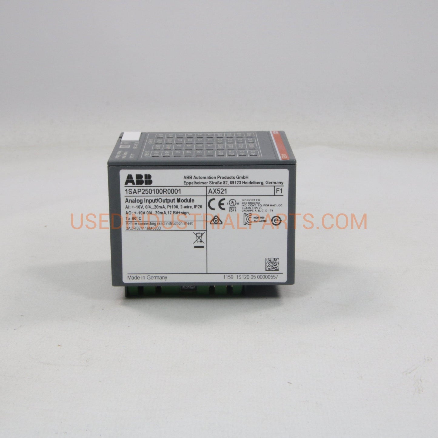 ABB AX521 Analog Input/Output Module-Analog Input/Output Module-AB-01-02-Used Industrial Parts