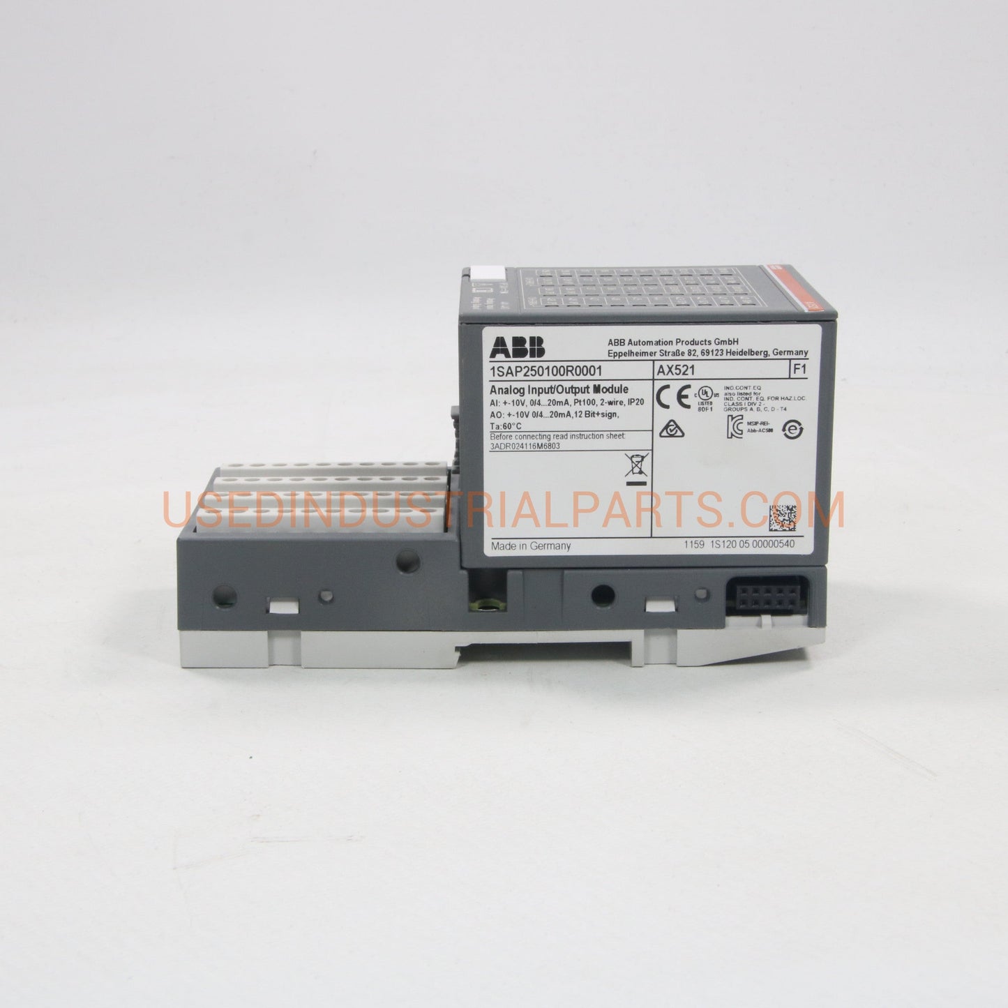 ABB AX521 Analog Input/Output Module-Analog Input/Output Module-AE-01-07-Used Industrial Parts