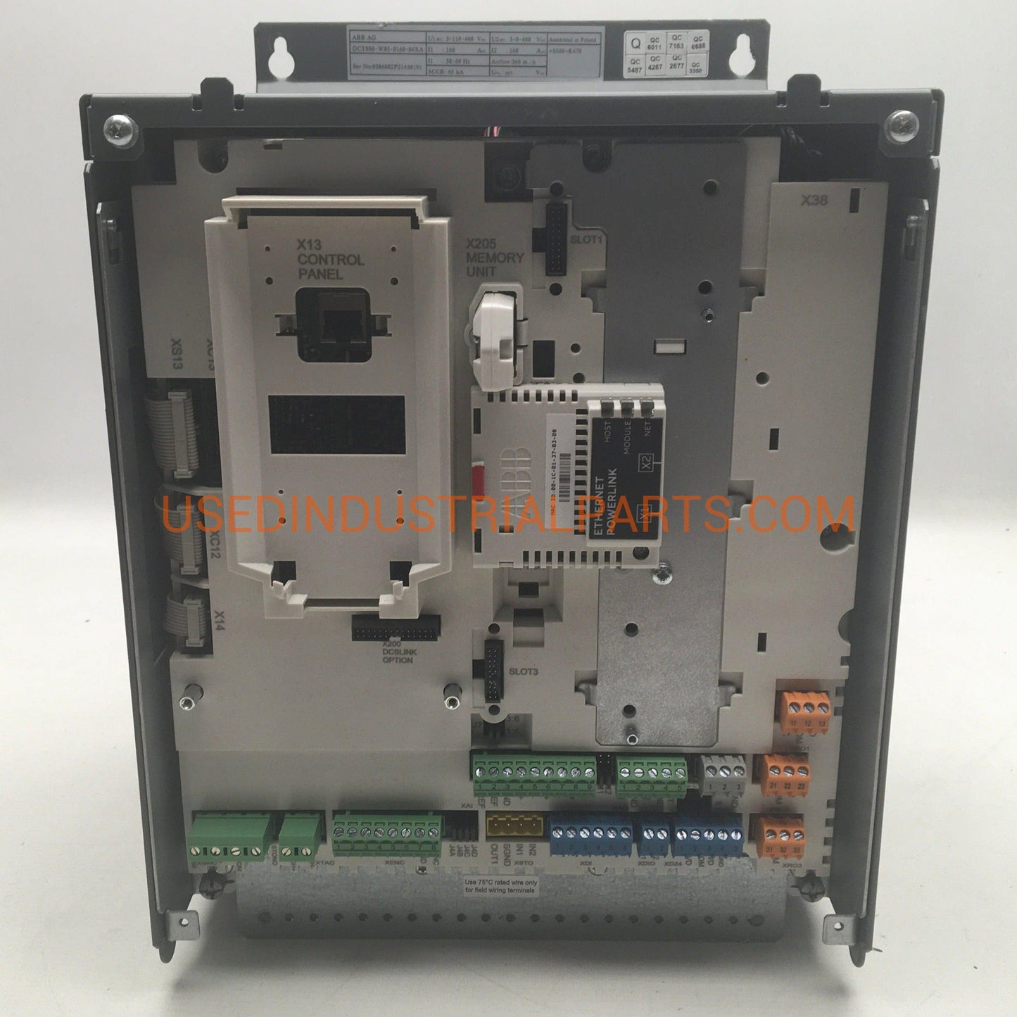 ABB DCT880 W03 0160 04XA DC Drive-DC Drive-Used Industrial Parts