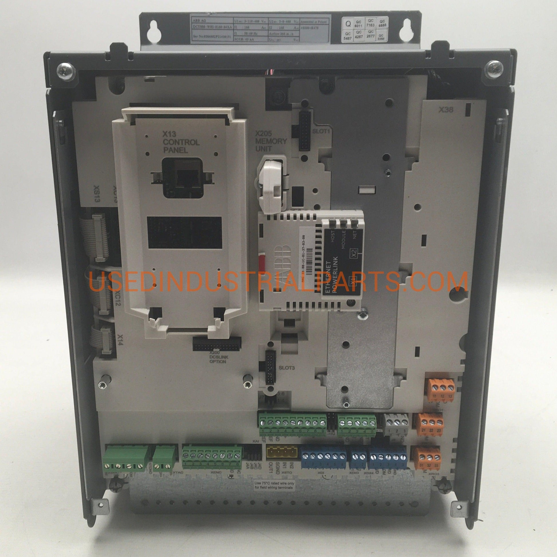 ABB DCT880 W03 0160 04XA DC Drive-DC Drive-Used Industrial Parts