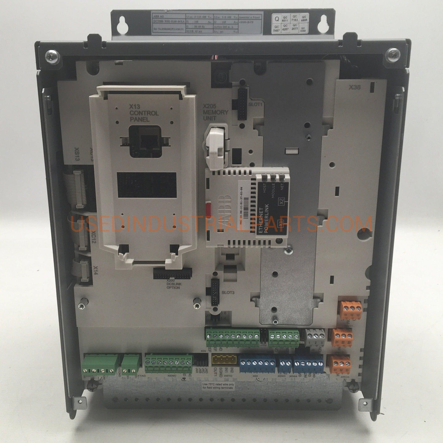 ABB DCT880 W03 0160 04XA DC Drive-DC Drive-Used Industrial Parts