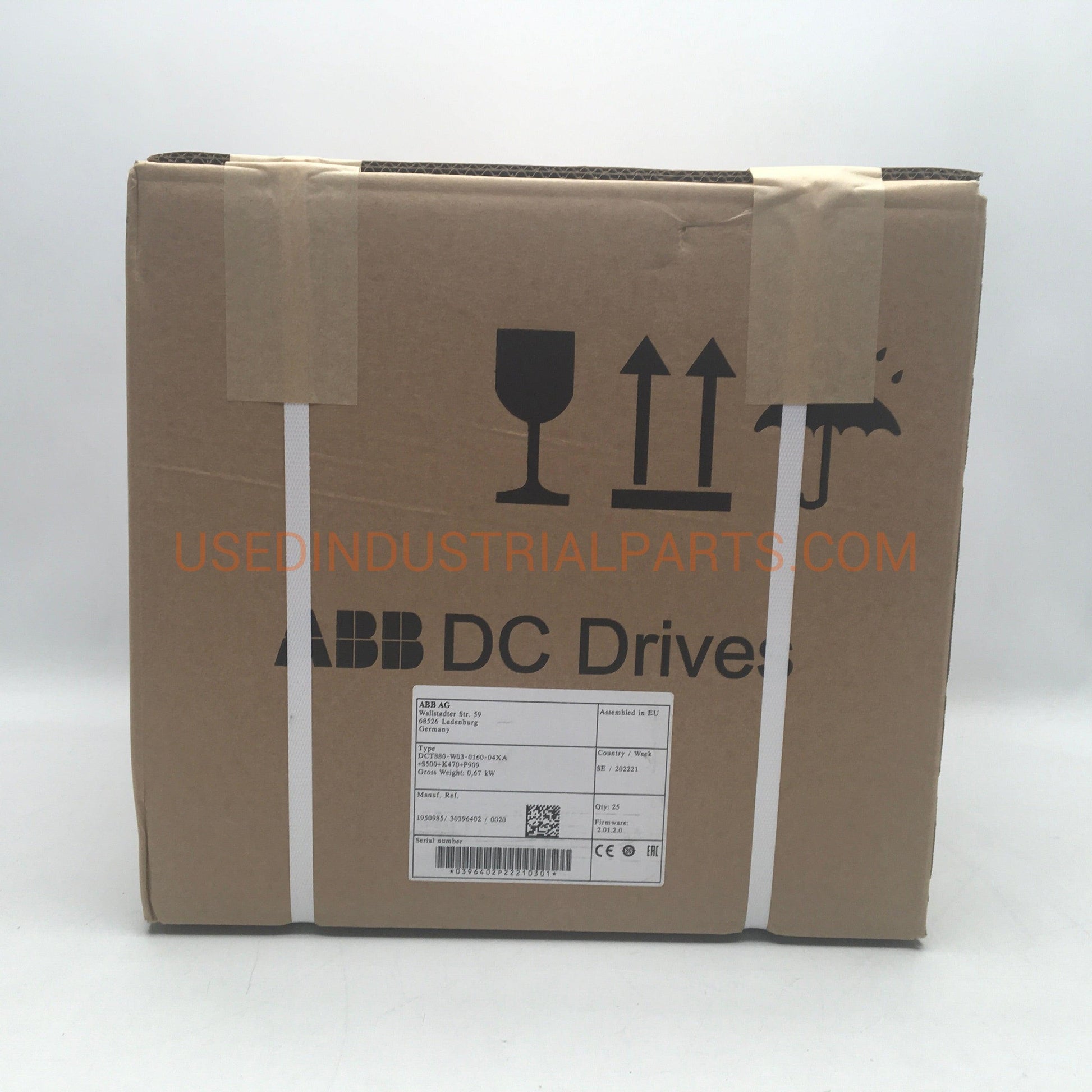 ABB DCT880 W03 0160 04XA DC Drive-DC Drive-Used Industrial Parts