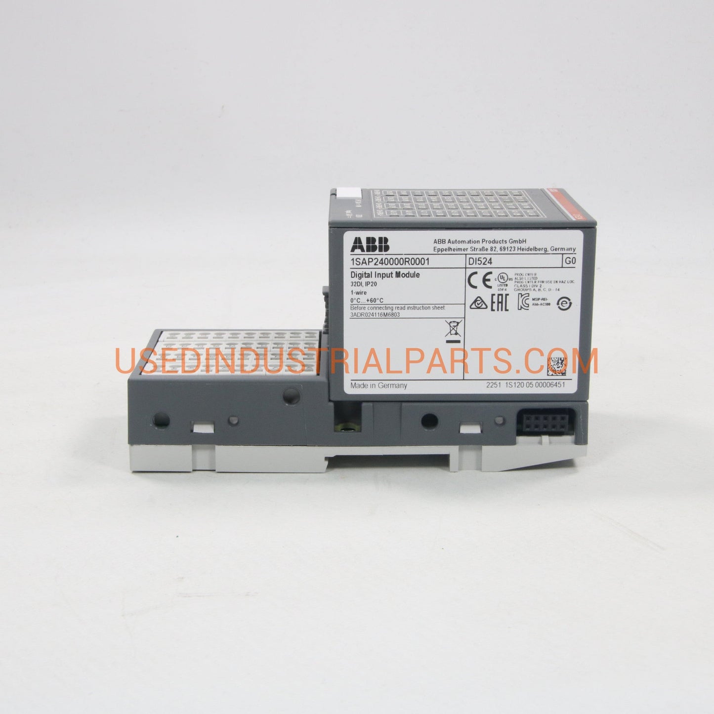 ABB DI524 Digital Input Module & Terminal Block-Digital Input Module-AE-01-06-05-Used Industrial Parts