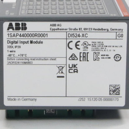 ABB DI524 XC Digital Input Module-Digital Input Module-Used Industrial Parts