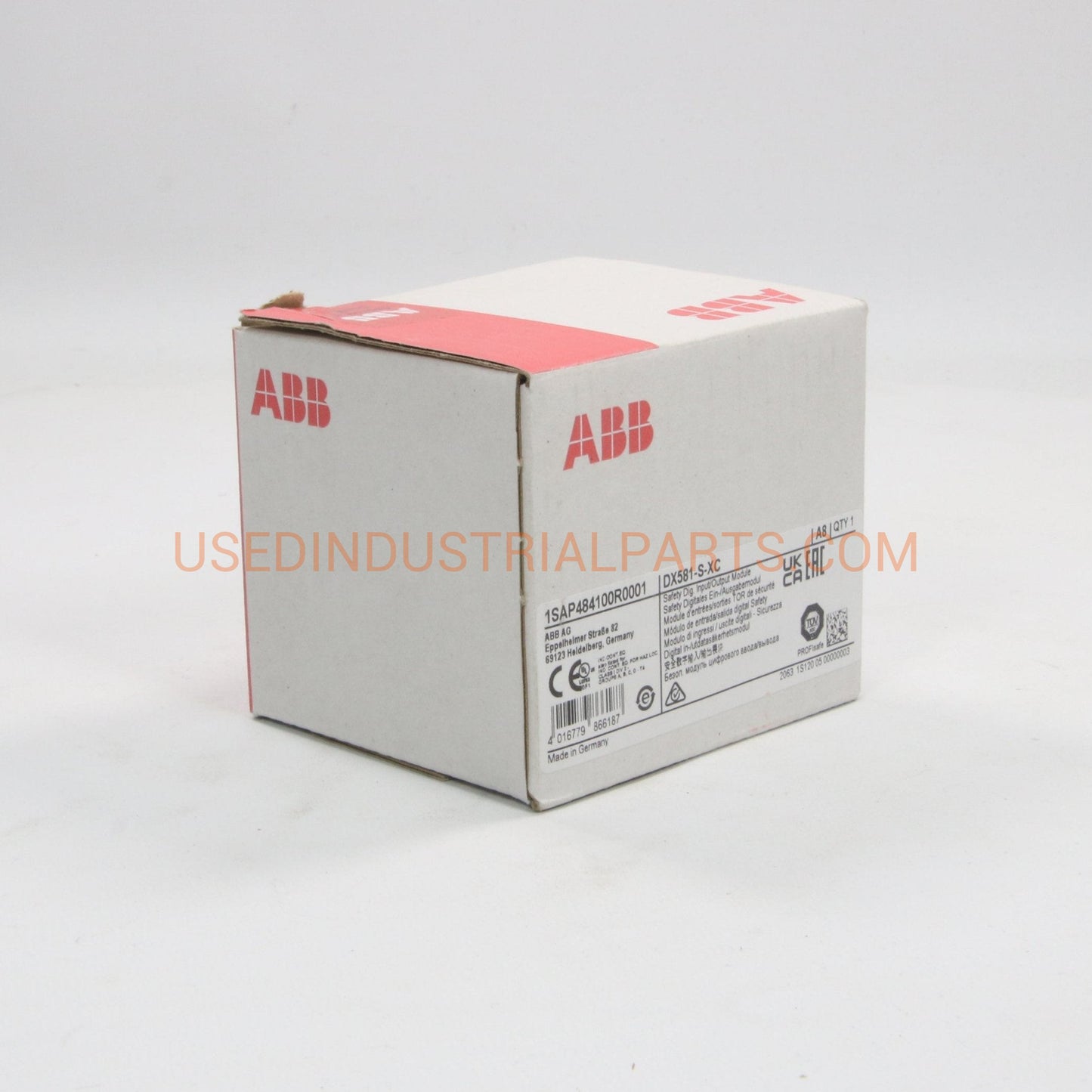 ABB DX581 S XC Safety Digital IO Module-Safety Digital Input/Output Module-CB-01-05-01-Used Industrial Parts